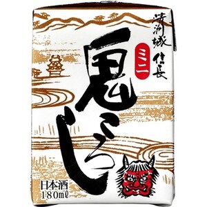 清洲城信長 ミニ鬼ころしパック_酒・アルコール 日本酒 sake サケ_