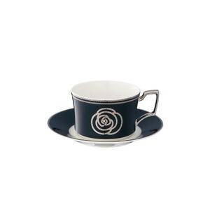 ノリタケ【エイダン】カップ＆ソーサー(黒)【1464111】