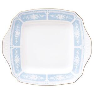 ノリタケ[レースウッドゴールド]28.5cmスクエアプレート