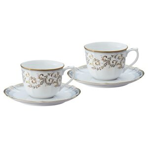 ノリタケ【ソフィランス】コーヒーカップ＆ソーサーペア【1637824】