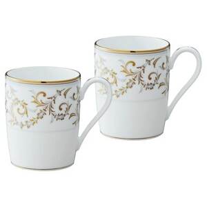 ノリタケ【ソフィランス】マグカップペア【1637827】