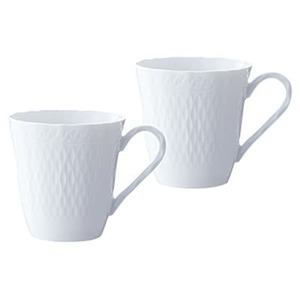 ノリタケ[シェール ブラン]マグカップペア