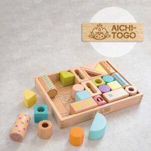 東郷町公式キャラクター【トッピィ】ロゴ入り音いっぱいつみきボリュームセット【1605329】