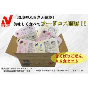 【ニチレイ】フードロス削減に貢献!!　人気のおかずシリーズ6食セット【配送不可地域：離島】【1701639】