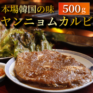 ヤンニョムカルビ 500g カルビ 肉 焼き肉 ご飯 おかず 味付け BBQ 人気 おすすめ 愛知県 南知多町