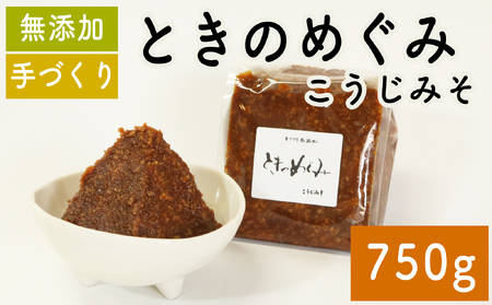 味噌 ときのめぐみこうじみそ 750g 調味料 ギフト 贈答 プレゼント みそ 徳吉醸造 愛知県 南知多町 人気 おすすめ