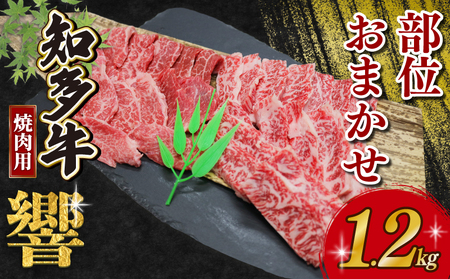 訳あり 知多牛響 焼肉セット 1.2kg (600g×2) 部位おまかせ 知多牛 有限会社寿屋精肉店