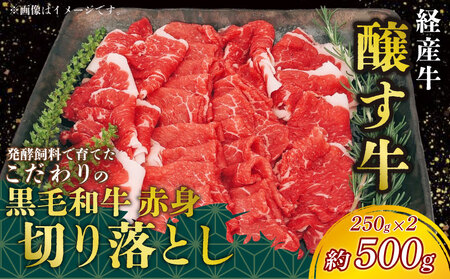 先行予約12月〜 黒毛和牛 赤身切り落とし 約500g (250g×2)