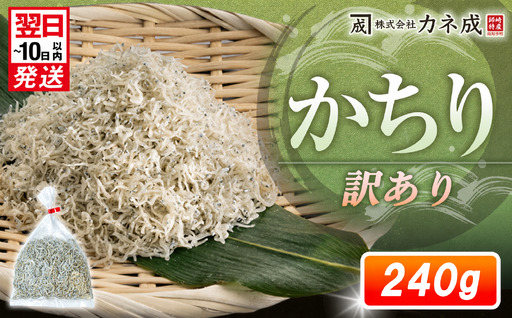 訳ありかちり 240g (120g×2袋) 小分け 冷凍 ちりめんじゃこ シラス 白子 しらす かちり ちりめんじゃこ シラス ふるさと納税しらす ふるさと納税 丼 丼 パスタ カネ成 人気 愛知県 南知多町 米 お米 コメ に合う shirasu sirasu SIRASU 人気 南知多産