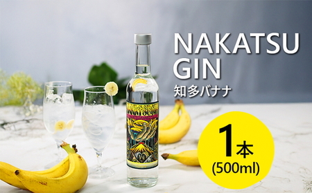 中津ジン 知多バナナ 500ml 1本 