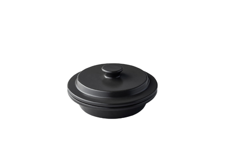 PETARI Shallow Pot 18cm Jet Black(ブラック)G.M.P [ グッドデザイン賞受賞 陶器製 万能調理土鍋 鍋 土鍋 平鍋 浅鍋 電子レンジ可 キッチン雑貨 新生活 ギフト プレゼント 三重県 四日市市]