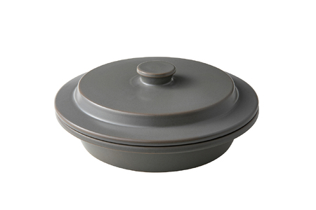 PETARI Shallow Pot 30cm Mud Stone(グレー)G.M.P [ グッドデザイン賞受賞 陶器製 万能調理土鍋 鍋 土鍋 平鍋 浅鍋 電子レンジ可 キッチン雑貨 新生活 ギフト プレゼント 三重県 四日市市]