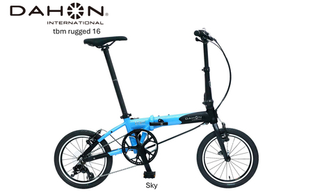 DAHON Int Folding Bike tbm rugged 16 Sky[四日市市 で人気の返礼品 武田産業 折り畳み自転車 自転車 折りたたみ自転車 折りたたみ式自転車 三重県 四日市市ふるさと納税]