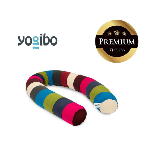Yogibo Caterpillar Roll Long Premium ブライト │ 送料無料 全国配送離島含 ビーズクッション カバー 洗える (ヨギボー キャタピラー ロール ロング プレミアム)
