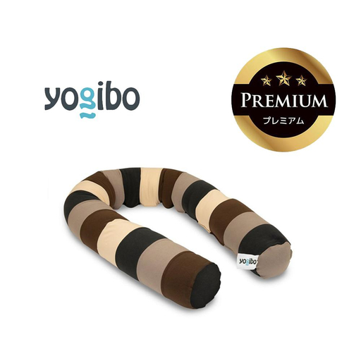 Yogibo Caterpillar Roll Long Premium ナチュラル │ 送料無料 全国配送離島含 ビーズクッション カバー 洗える (ヨギボー キャタピラー ロール ロング プレミアム)