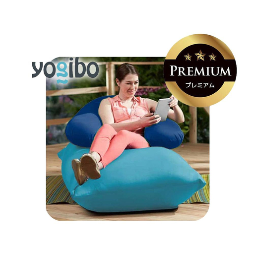 Yogibo Zoola Support Premium ロイヤルブルー │ 送料無料 全国配送離島含 ビーズクッション カバー 洗える (ヨギボー ズーラ サポート プレミアム)
