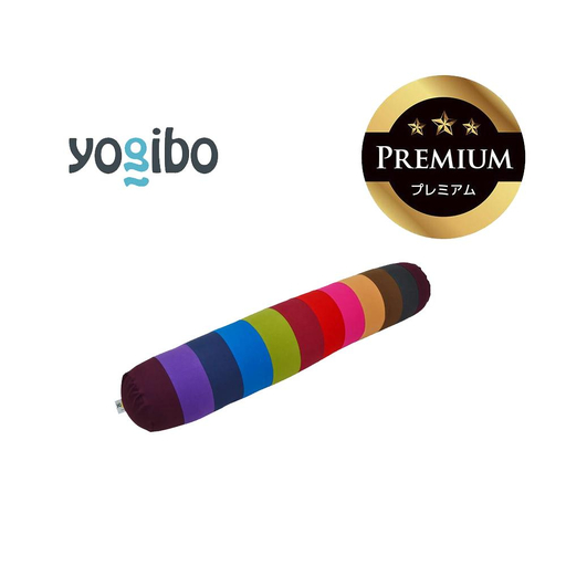 Yogibo Roll Max Rainbow Premium ブライト │ 送料無料 全国配送離島含 ビーズクッション カバー 洗える (ヨギボー ロールマックス レインボープレミアム)