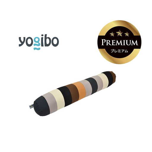 Yogibo Roll Max Rainbow Premium ナチュラル │ 送料無料 全国配送離島含 ビーズクッション カバー 洗える (ヨギボー ロールマックス レインボー プレミアム)