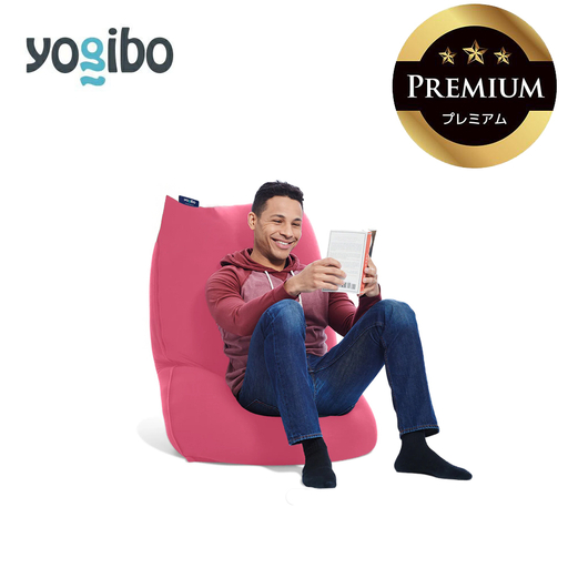 Yogibo Lite Premium ダスティピンク│送料無料 全国配送離島含 ビーズクッション カバー 洗える(ヨギボー ライト プレミアム)