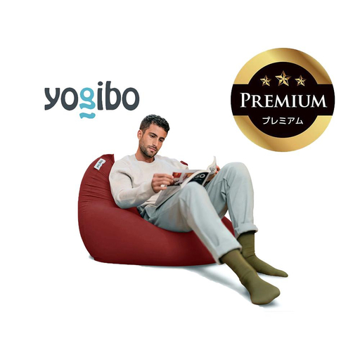 Yogibo Mini Premium ワインレッド │ 送料無料 全国配送離島含 ビーズクッション カバー 洗える (ヨギボー ミニ プレミアム)