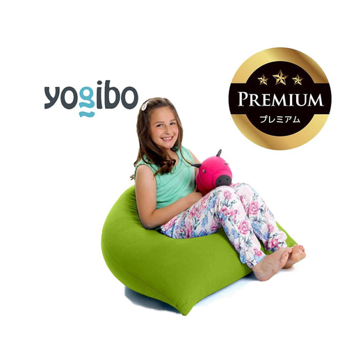 Yogibo Pyramid Premium ライムグリーン │ 送料無料 全国配送離島含 ビーズクッション カバー 洗える (ヨギボー ピラミッド プレミアム)