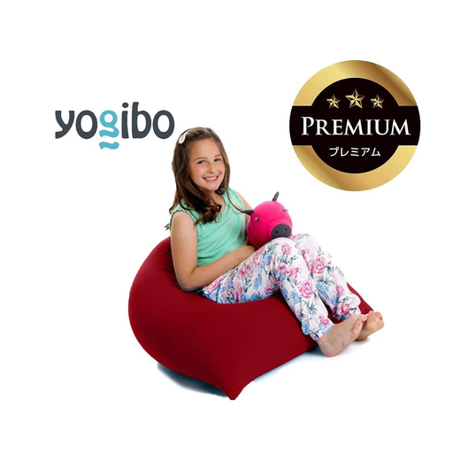 Yogibo Pyramid Premium ワインレッド │ 送料無料 全国配送離島含 ビーズクッション カバー 洗える (ヨギボー ピラミッド プレミアム)
