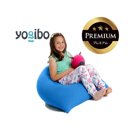 Yogibo Pyramid Premium アクアブルー │ 送料無料 全国配送離島含 ビーズクッション カバー 洗える (ヨギボー ピラミッド プレミアム)