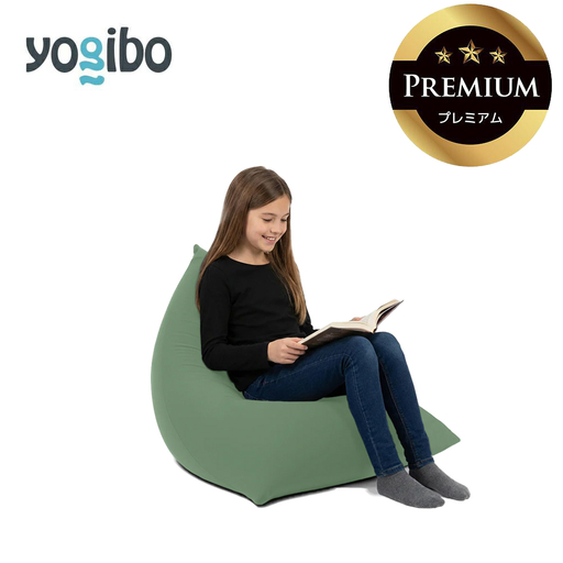 Yogibo Pyramid Premium オリーブグリーン│送料無料 全国配送離島含 ビーズクッション カバー 洗える(ヨギボー ピラミッド プレミアム)