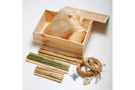 左官職人が考えた小さな野菜蔵(DIYキット)