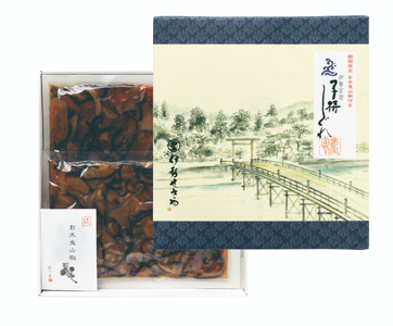 1762 [伊勢せきや]子持しぐれ 2個 佃煮 ごはんのお供 昆布 海の幸 魚卵 醤油漬け お茶漬け お土産 自宅用 薬味