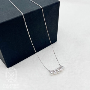 1889 PT900/850ダイヤモンド0.07ct アコヤ真珠ペンダント3.5mmUP 真珠 ネックレス ペンダント アコヤ真珠 アコヤ貝 伊勢志摩 冠婚葬祭 結婚式 入学式 ギフト 贈り物 アクセサリー ジュエリー パール