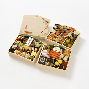 1902 [冷凍][伊勢せきや]参宮おせち 絵馬三段重 福祥 海鮮おせち 人気予約 年末届け 冷凍 伊勢 老舗 あわび めでたい 多品目 参宮あわび 大人グルメ 3〜4人前