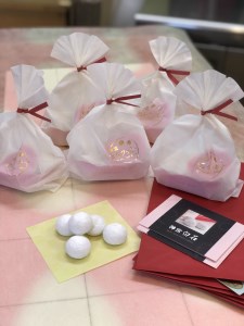 776 神宮白石クッキー10粒袋入御裾分け5袋SET
