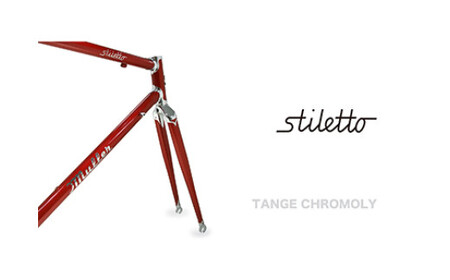 MULLER [受注生産]Stiletto リムブレーキクロモリロードバイク(フレーム+フォークセット:1セット) 117-0060x1