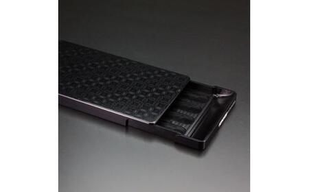 名刺ケース ジュラルミン削り出し [七宝]BLACK