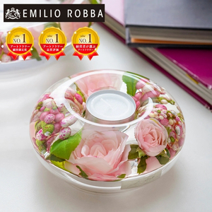 アートフラワー エミリオ・ロバ キャンドルホルダープリマローズs-p TTNTA67-100