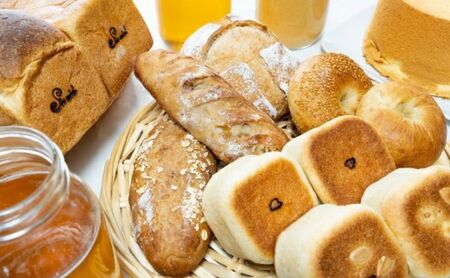 はちみつ酵母のパンの詰め合わせセット (パン5種8個) パン ぱん 食パン 朝食 おやつ お菓子 はちみつ酵母 ご褒美