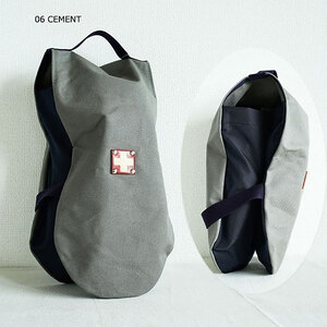 木の庄帆布 公式 シューズケース シューズサック Shoes Case [KinoshoTRANSIT] K-KHG-SS01M-(C/#06 CEMENT / セメント) ゴルフ シューズケース おしゃれ 高密度帆布