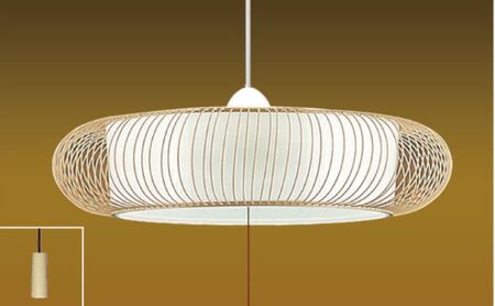 [RV80067] 8畳 LED和風ペンダント 調光 日本製 照明 簡単 便利 ライト 天井 寝室 和室 TAKIZUMI 瀧住電機工業