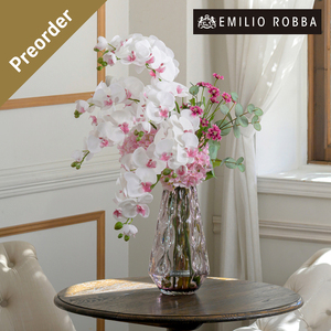 【母の日専用】アートフラワー エミリオ・ロバ　ファレノプシスリップピンク4L26 母の日 ギフト 造花 プレゼント