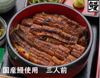 おうちでひつまぶし３人前と白焼き３人前／炭火焼うなぎ