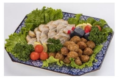 尾鷲鳥鉄の手作り焼豚・肉だんごセット　TR-3