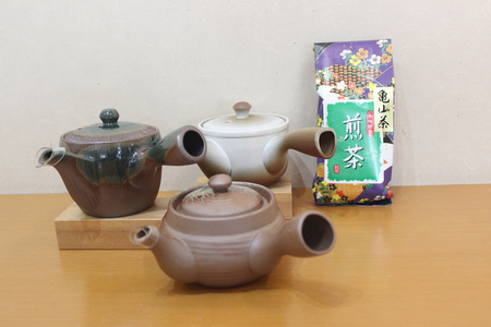 [数量限定]急須で飲むこだわりの亀山茶 亀山市/三重茶農業協同組合[AMAG005]