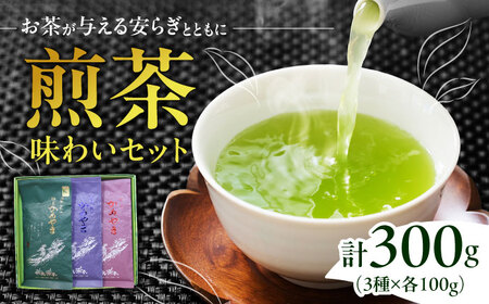 亀山茶・深蒸し煎茶・煎茶味わいセット 亀山市/三重茶農業協同組合[AMAG006]