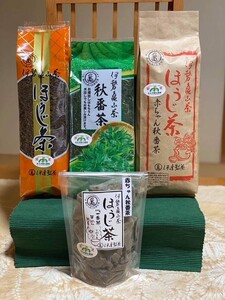 (亀)伊達製茶 亀山産ほうじ茶、番茶の詰合せ 亀山市/伊達丸亀製茶[AMAH002]