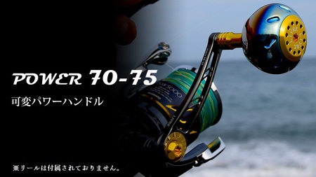 LIVRE リブレ Power 70-75(シマノSP1タイプ)リールサイズ 4000?6000(ガンメタ×ゴールド) F24N-806[AMBB034-1]