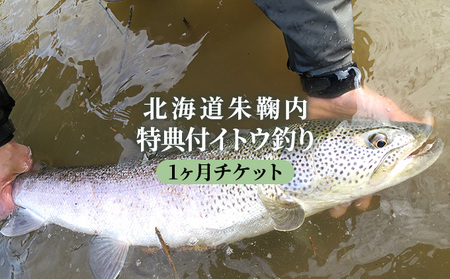 北海道朱鞠内 特典付イトウ釣り1ヶ月チケット