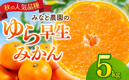みかん ゆら早生みかん 約5kg[mntf0007]