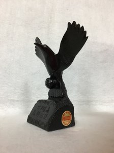 那智黒石のまち熊野☆【徳村屋のやたがらす（大）の置物】のレビュー