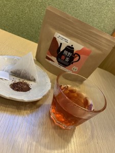 熊野産新姫をつかったハーブティ「熊野香茶」GoodMorningBlend～爽やかな朝の目覚めをサポート～（12包入り×2袋　ティーバッグ）